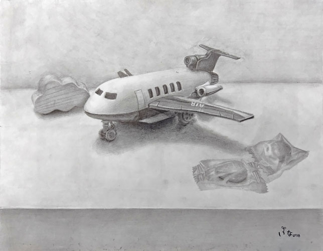 中学校1年生のデッサン