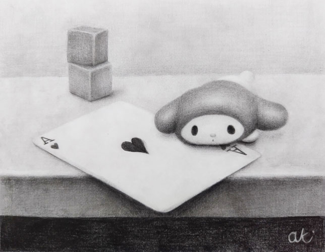 中学校1年生のデッサン