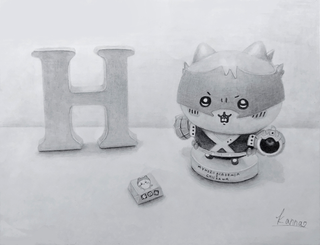 中学校1年生のデッサン