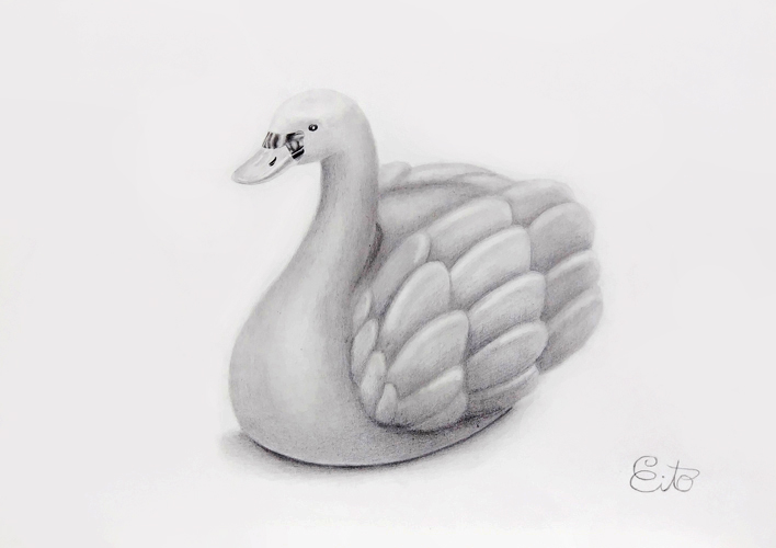 中学校1年生のデッサン