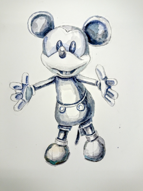 グリザイユ完成