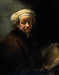 レンブラント1661年 「自画像」55歳