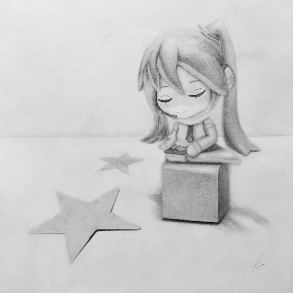 中学校1年生のデッサン