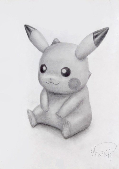 中学校1年生のデッサン