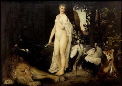 クリムト作「寓話」