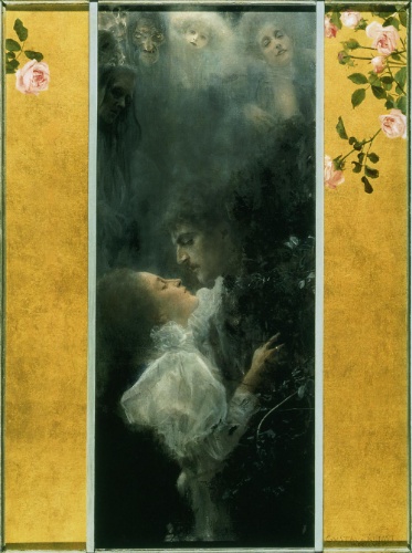 クリムト作「愛」